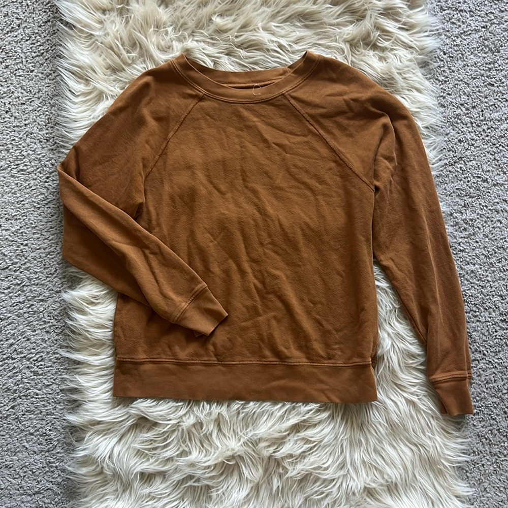 Organic Terry Raglan Sweatshirt